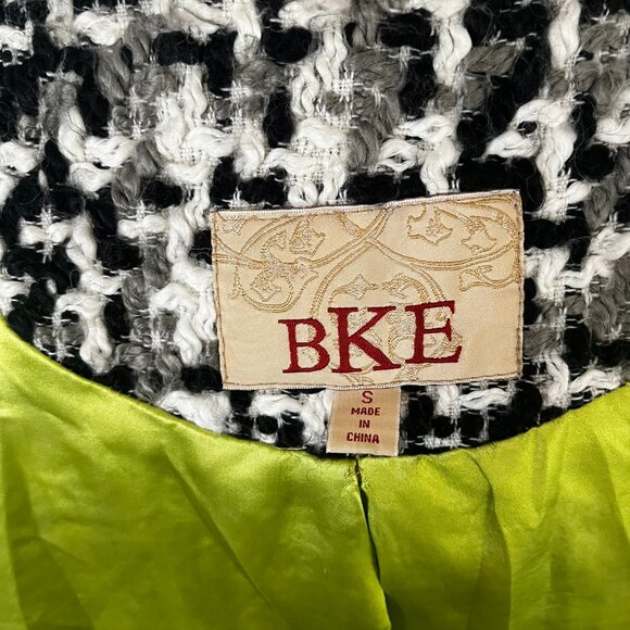 BKE Plaid Coat Sz S - Picture 5 of 7